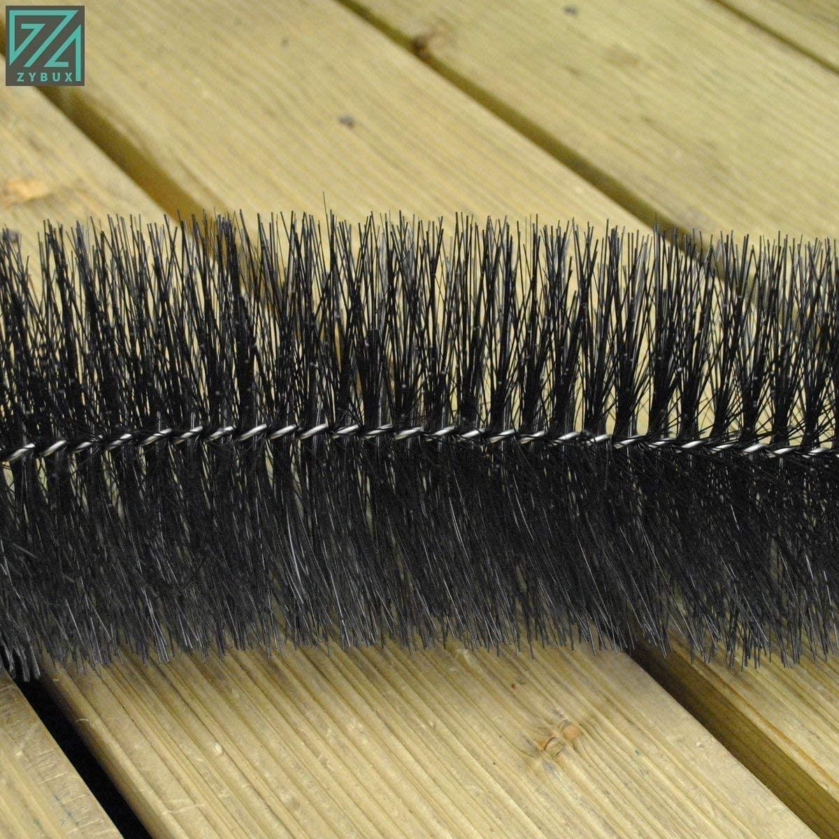 4M Gutter Brush Leaf Guard Guttering Protection Roof Drain Pipe Block Prevention - ZYBUX