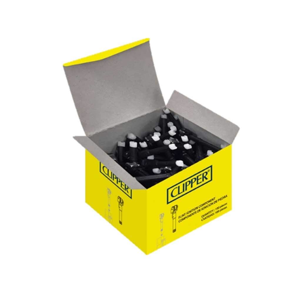 Clipper Lighters System Flints Barrel Replacements Wheel - Flint Ignition Component Pack Of 100 Pieces - iHATS LONDON UK Collection