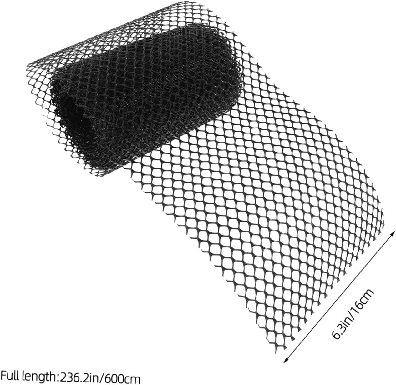 Gutter Mesh Guard Roll 16cm x 5m – Anti-Rust Leaf & Debris Blocker for Standard UK Gutters – Durable Plastic Netting for Garden & Roof Drain Protection – Easy DIY Installation