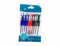 10 Pack Gel Pen Set Kids Adults Colouring Book Pens Arts Crafts Stationary Set - ZYBUX
