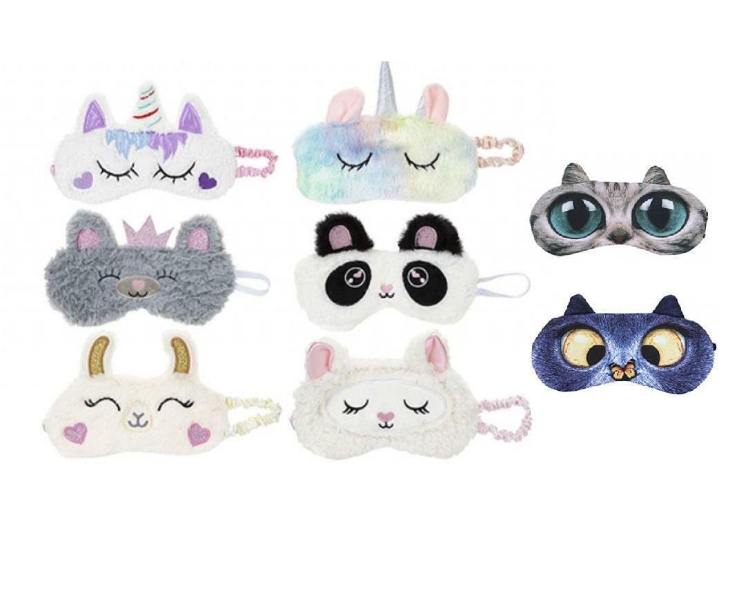 Unicorn Plush Mermaid Travel Eye Mask Sleep Masks Sleeping Children Girls kids