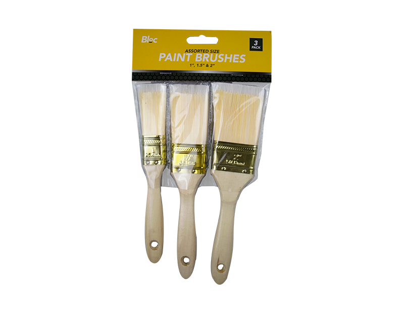 3 x Fine Paint Brushes Set For DIY Painting
