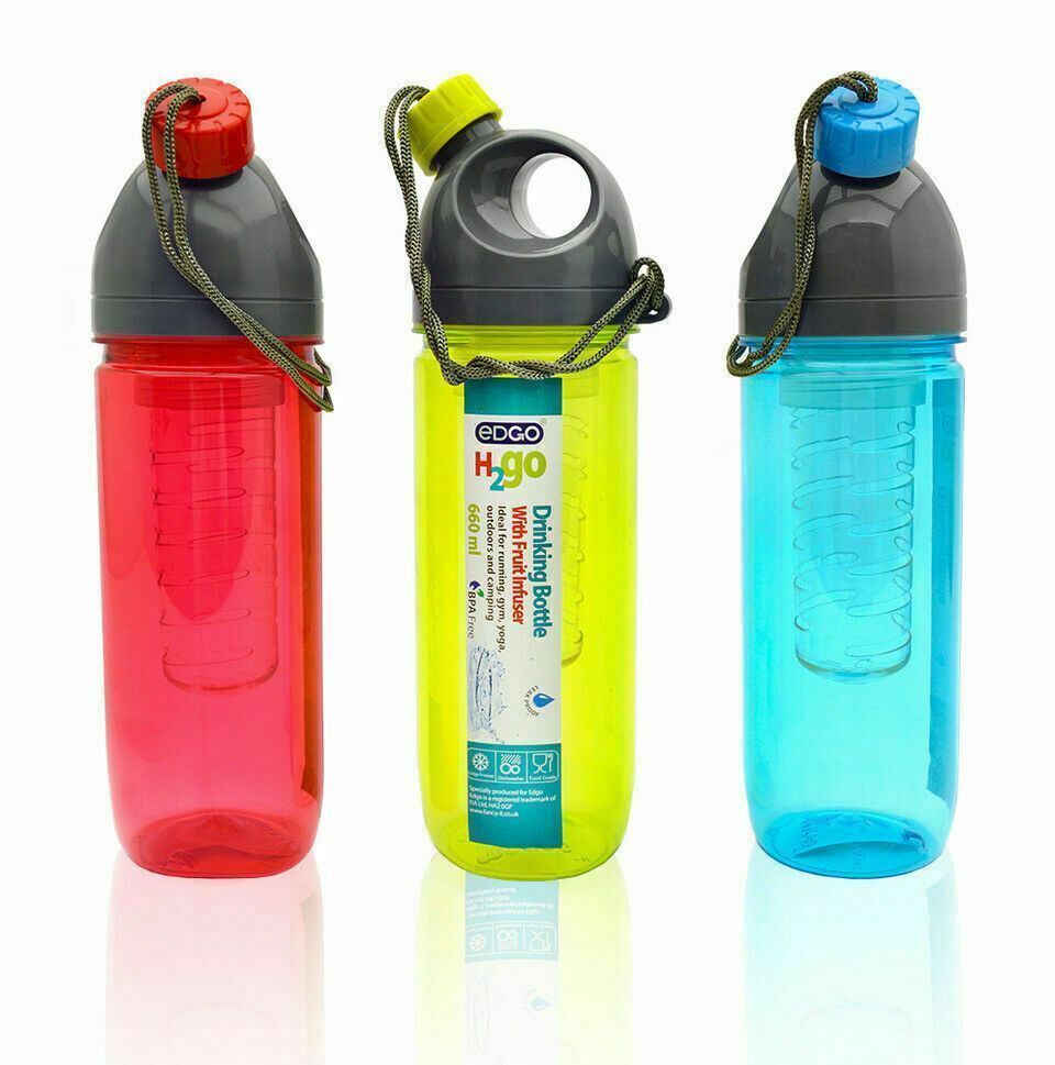 660ML Fruit Infuser Water Bottle BPA Free For Gym or Yoga