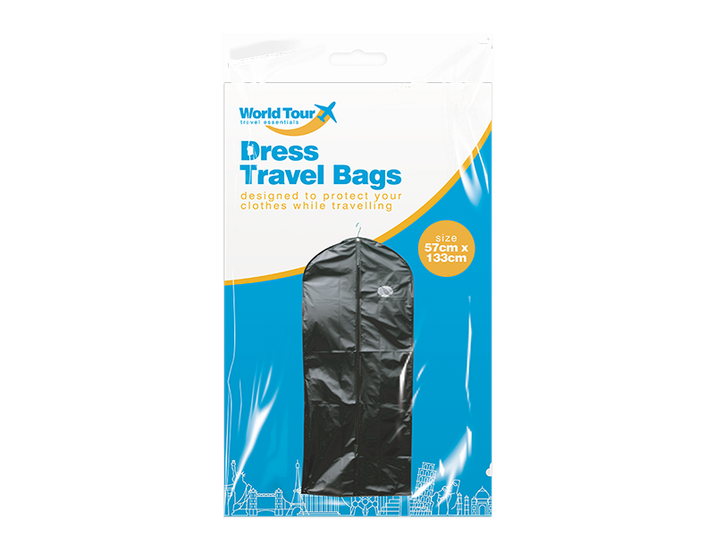 Suit & Dress Cover Travel Bags Mens Ladies Garment Breathable Zipped UK
