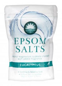 3 x Elysium Spa Epsom Bath Salts Natural Magnesium Sulphate Relax Muscle Pain