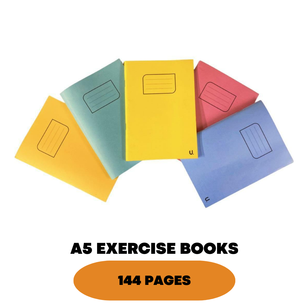 A5 Exercise Books 144 Pages Children Writing Notebook School Homework Class Work - ZYBUX