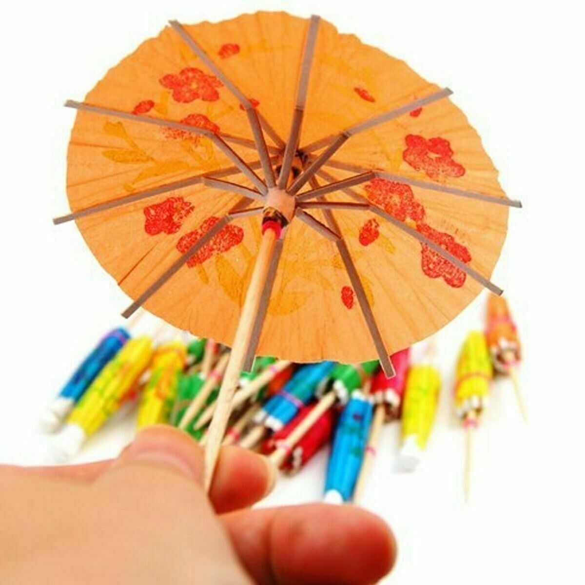 25x Cocktail Umbrellas For Drinks Party Cocktail Decoration