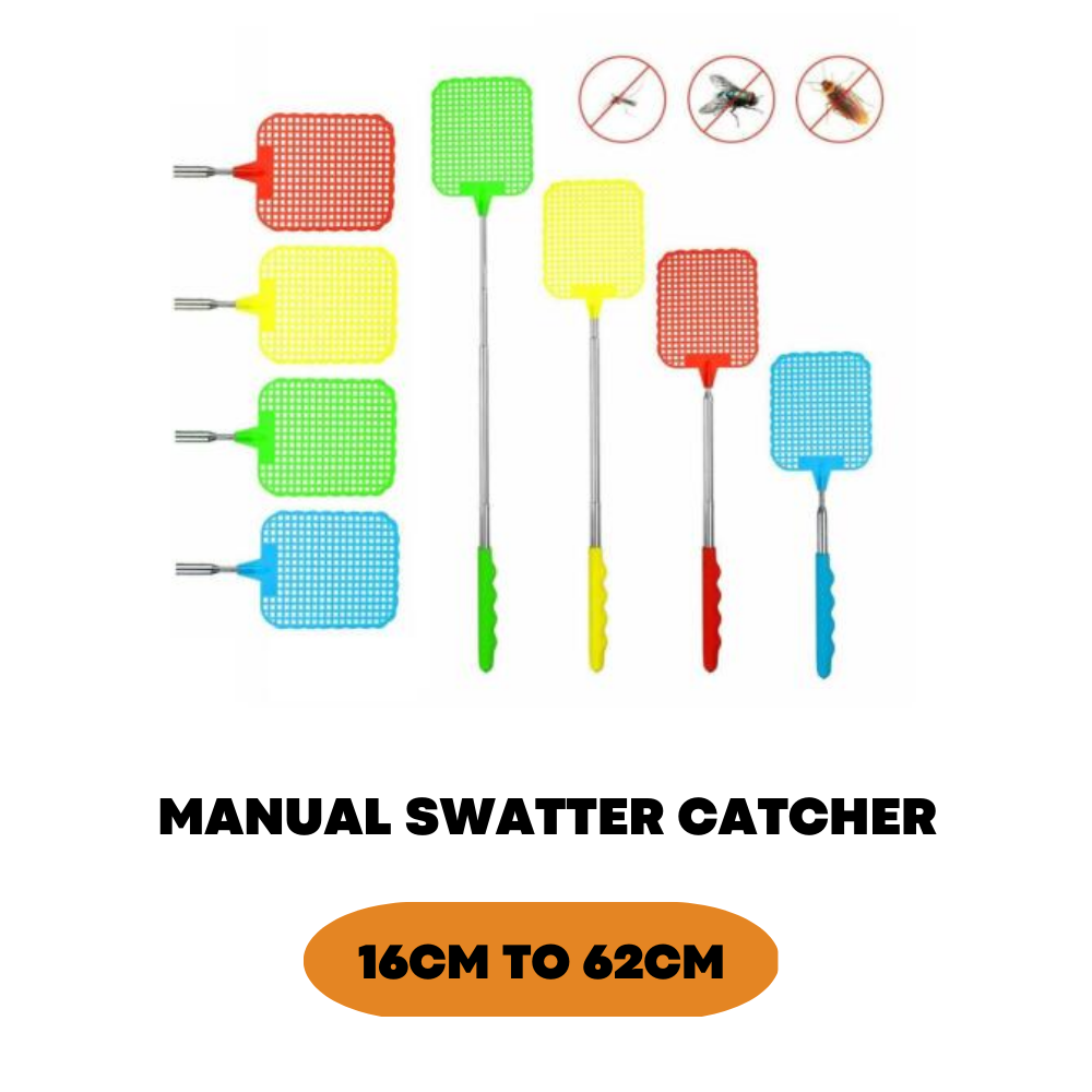 Extendable Fly Swatter Insect, Bug, Mosquito & Wasp Killer - ZYBUX