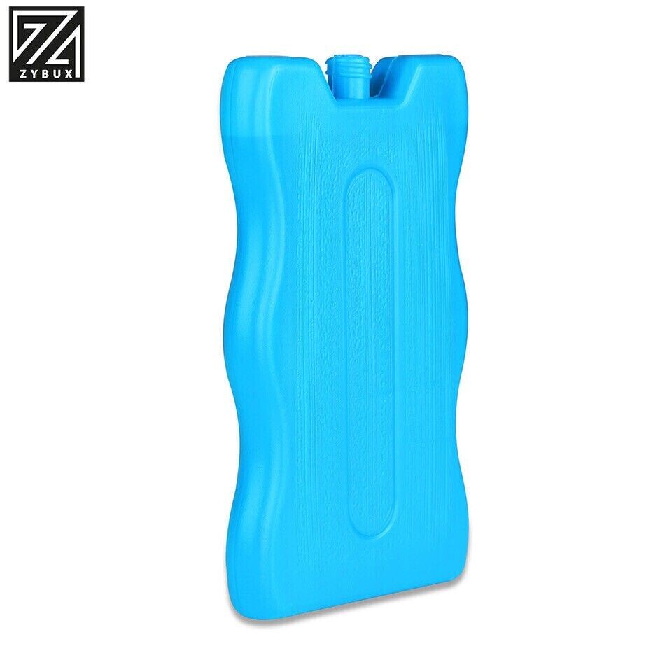 6x Freezer Block Reusable Ice Packs For Lunch Bag, Travel, Picnic