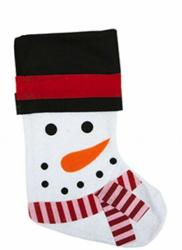 Christmas Stockings Tree Stockings Gift Socks Xmas Tree Ornaments Snowman Santa - ZYBUX