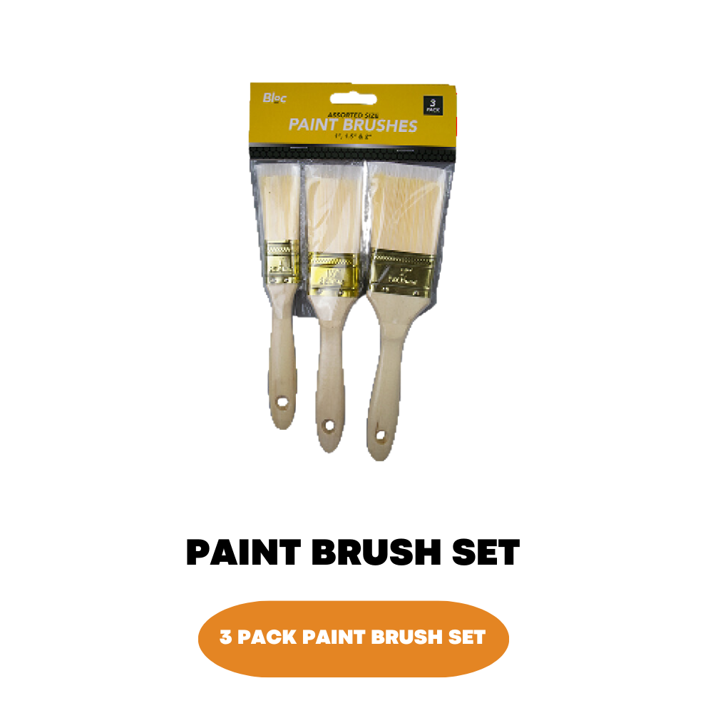 3 x Fine Paint Brushes Set For DIY Painting