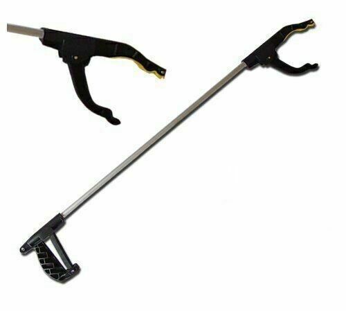 4x 75cm Grabber Reacher Long Reach Litter Pickup Tool Handheld Magnetic Tip - ZYBUX
