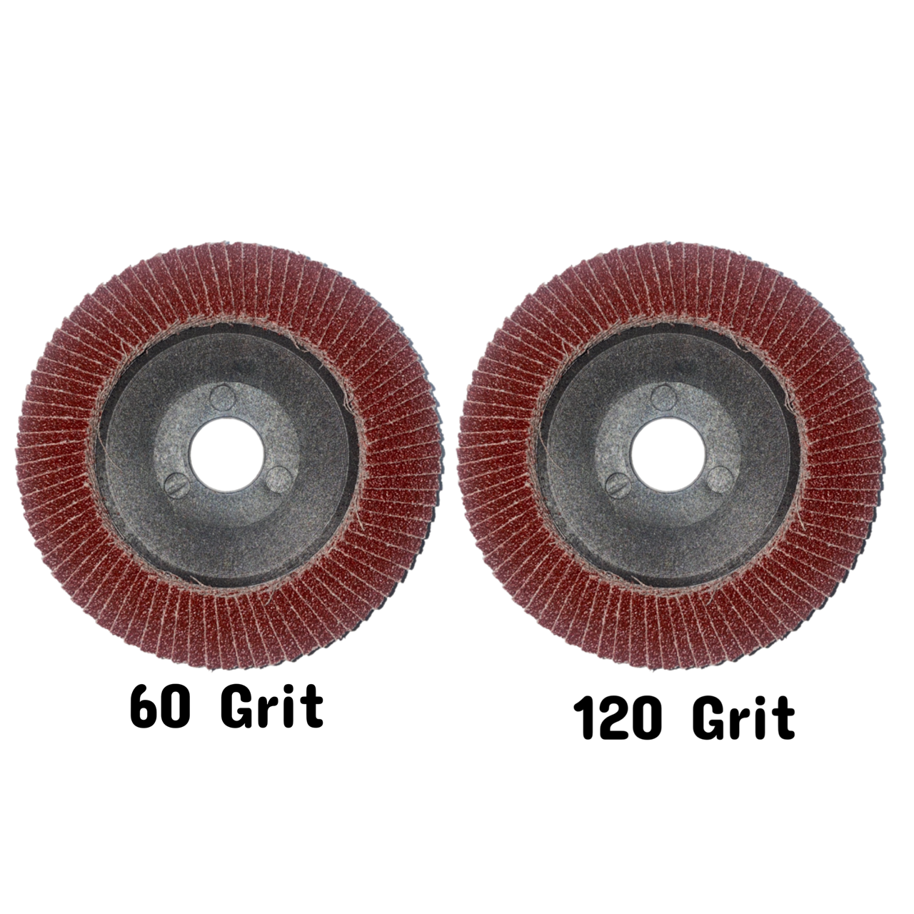 115mm Flap Discs 4.5" Angle Grinder Grinding Sanding Wheel 60-120 Grit - ZYBUX