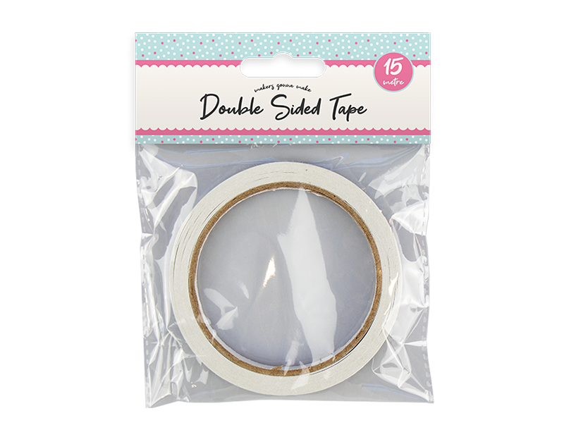 15m x 10mm Double Sided Strong Adhesive Tape For DIY Craft