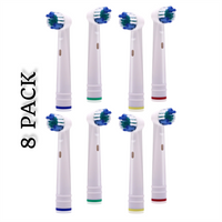 Compatible Oral b Braun toothbrush Heads, Replacement Electric Toothbrush Heads