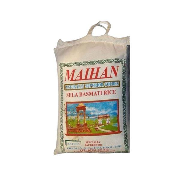 MIHAN NATURALLY SUPERIOR GOLDEN SELA BASMATI RICE 5KG