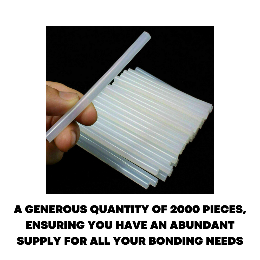 Hot Melt Adhesive Glue Sticks – 12mm x 100 mm Clear DIY Craft Refills