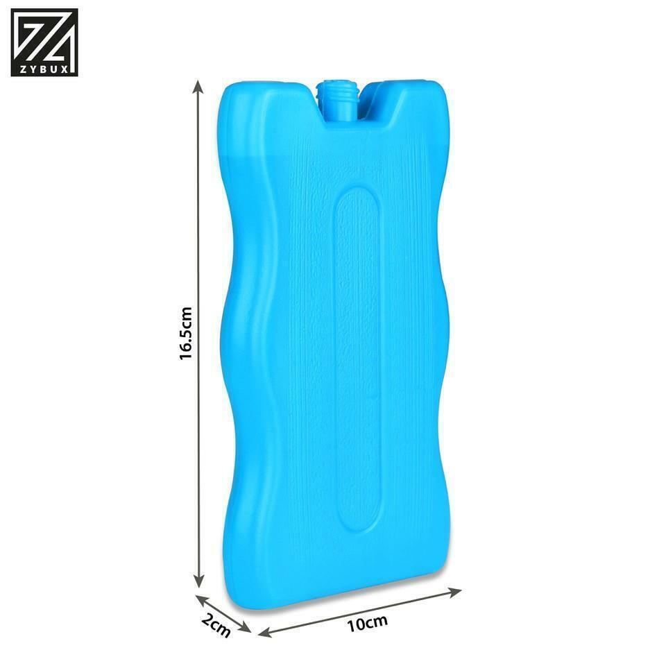 Freezer Blocks Ice Cool Cooler Pack Bag Freezer Picnic Travel Lunch Box Reusable - ZYBUX