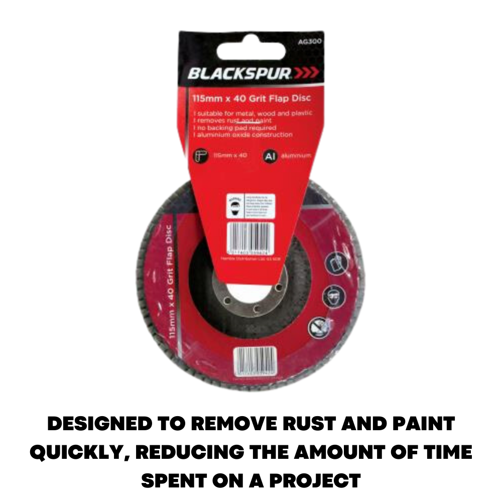 115mm Flap Discs 4.5" Angle Grinder Grinding Sanding Wheel 60-120 Grit - ZYBUX