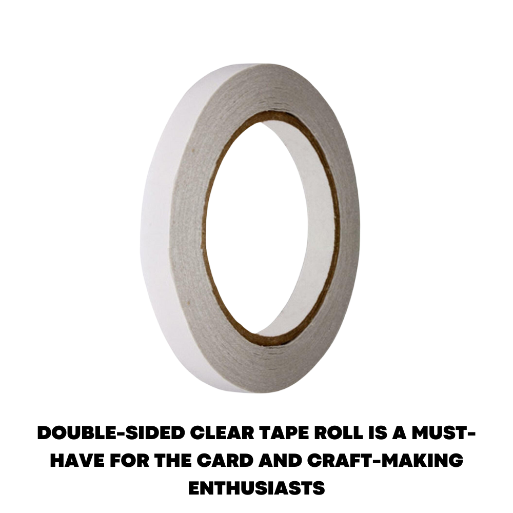 15m x 10mm Double Sided Strong Adhesive Tape For DIY Craft