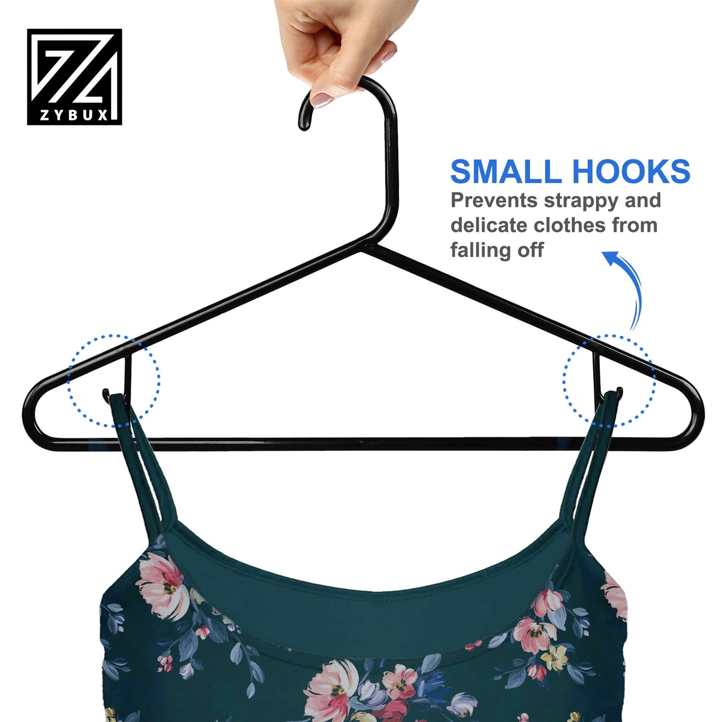 Adult Clothes Hanger Wardrobe Suit Claw Hook for Trouser Coat Hangers Strong - ZYBUX