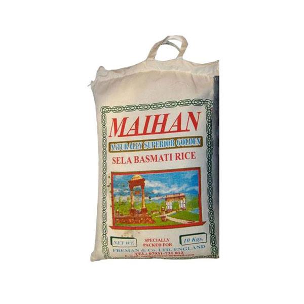 MAIHAN NATURALLY SUPERIOR GOLDEN SELA BASMATI RICE 10KG