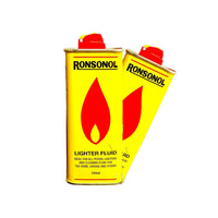 2 x RONSONOL Lighter Fluid 133ml - Long-Lasting, Clean Burning Fuel for Everyday Use