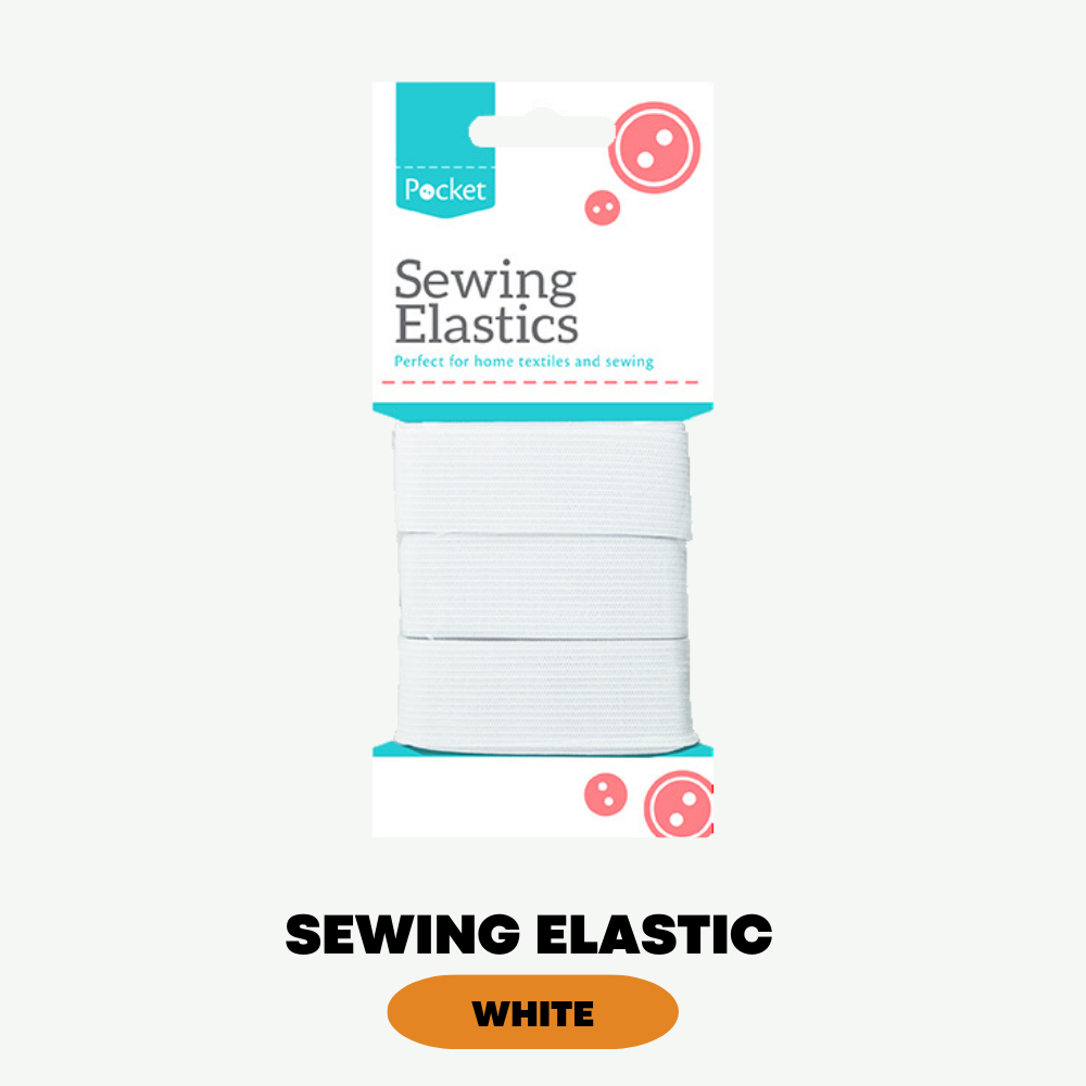 Flat White Heavy Duty Rubber Bands 8mm 12mm 25mm
