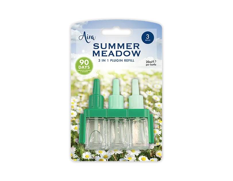 3 Scents Air Freshener Plug In Refill - Compatible with 3volution 20ml