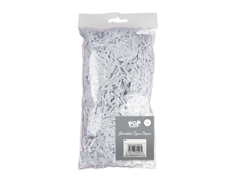 LUXURY SOFT SHREDDED TISSUE PAPER GIFT BOX HAMPER PACKAGING FILLER RECYCLABLE
