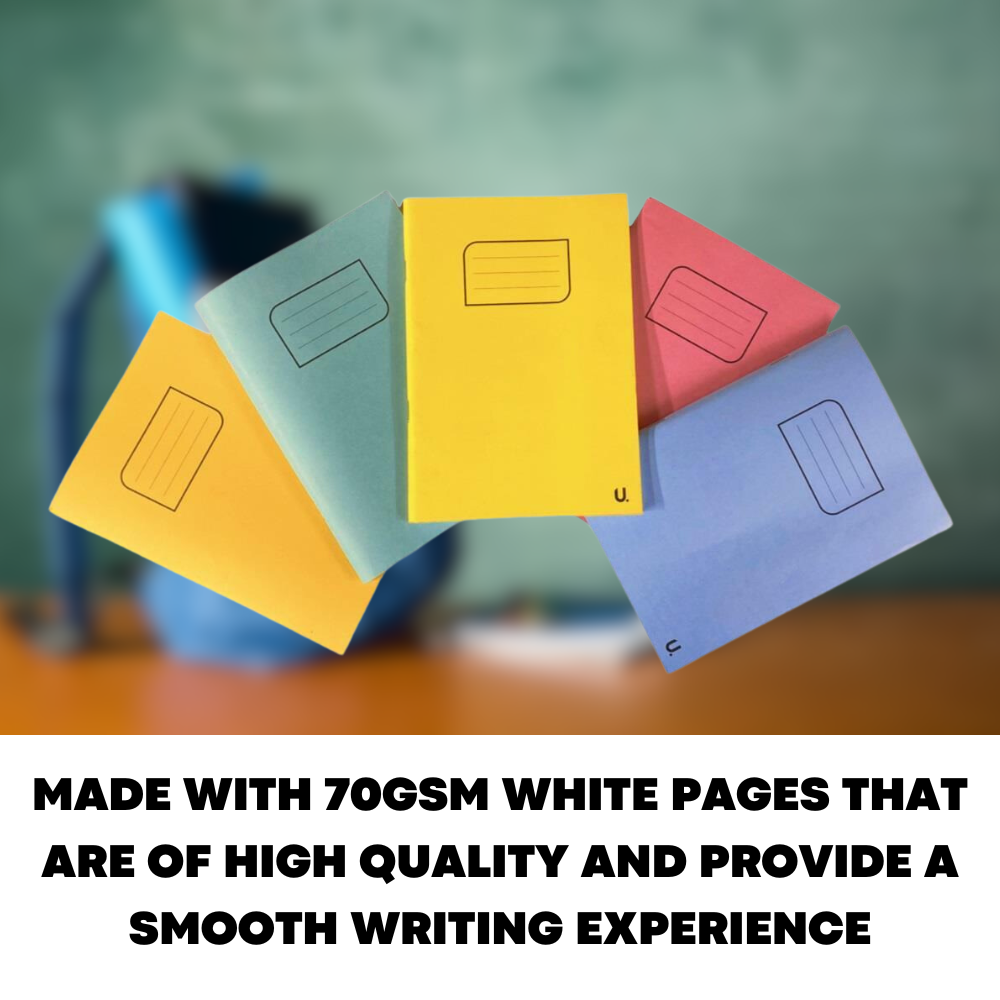 A5 Exercise Books 144 Pages Children Writing Notebook School Homework Class Work - ZYBUX