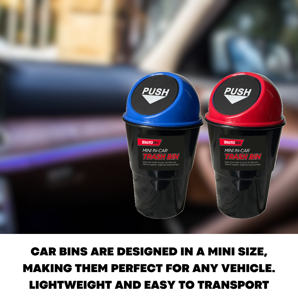 Small Trash Can For Car, Bedroom & Home office