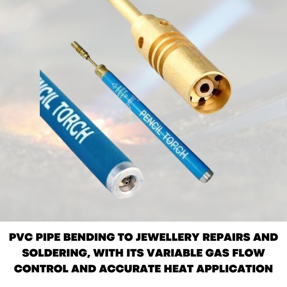 Cordless Refillable Butane Micro Pencil Blow Torch Gas Soldering Iron Jewellery - ZYBUX