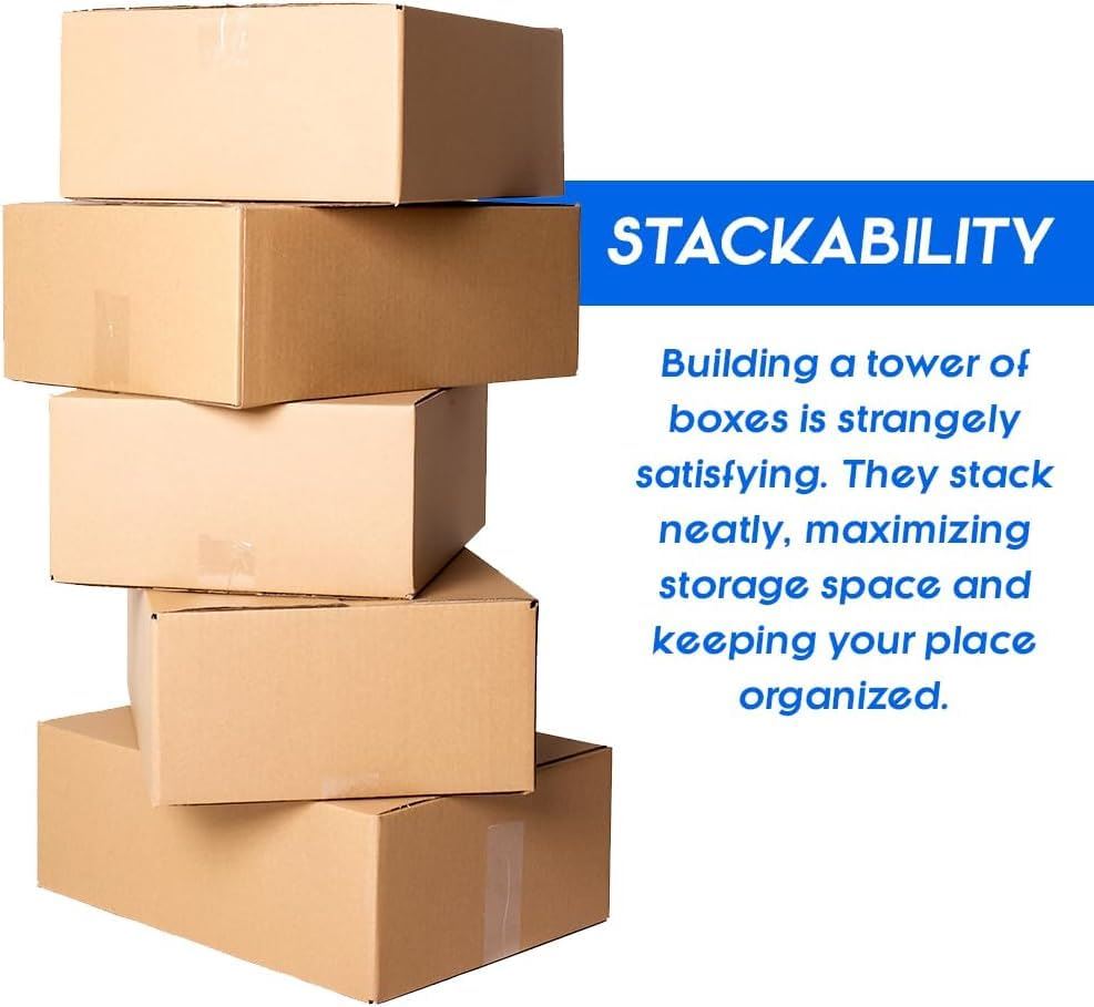 20x12x12" Double Wall Cardboard Boxes Strong Large Moving Pack