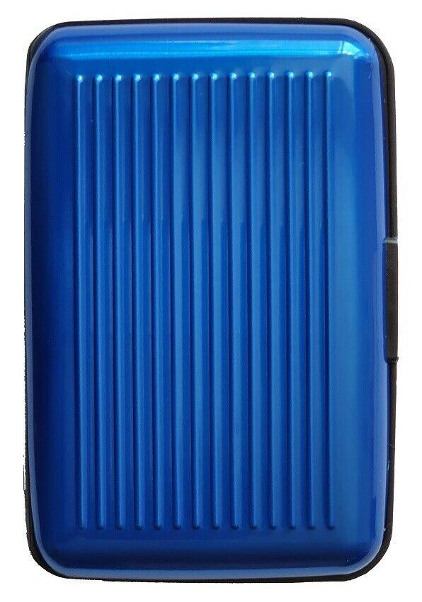 Aluminum RFID Wallet Case Contactless Protection Metal Pocket Credit Card Holder