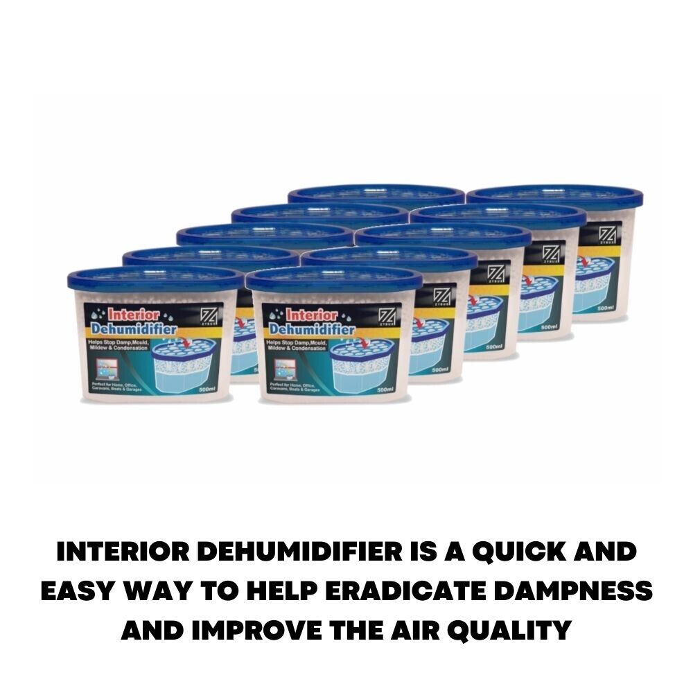 20x Interior Dehumidifier Condensation Remover Mould Moisture Absorber Damp Trap - ZYBUX