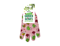 Kids Girls Boys Gardening Gloves Children's Outdoor Activity Non Slip PVC Dots