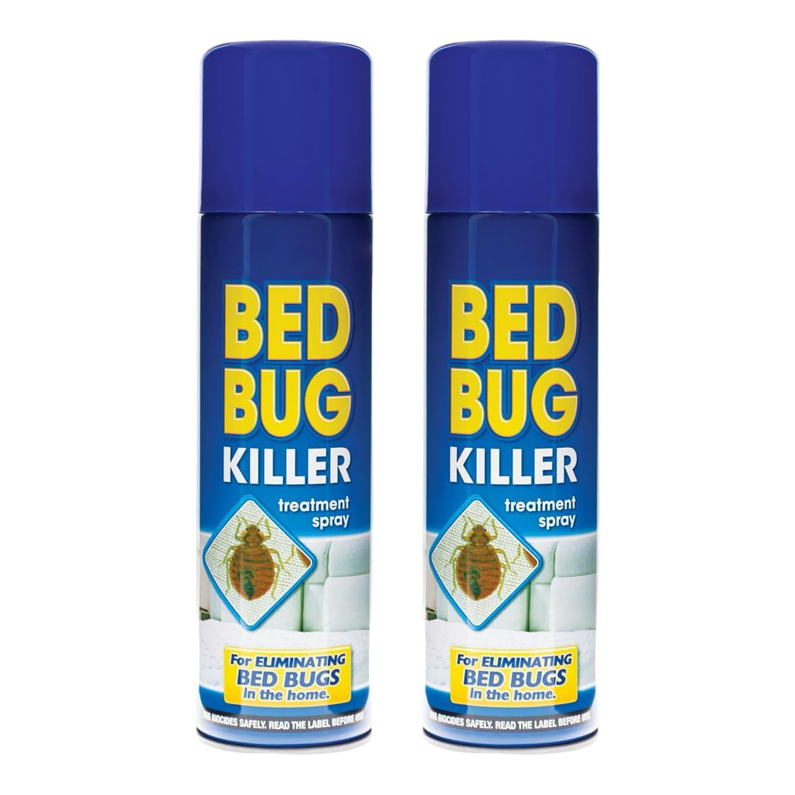 2 x 200ml Bed Bug Treatment Solution Fabric & Surface Freshening Formula For Home Use