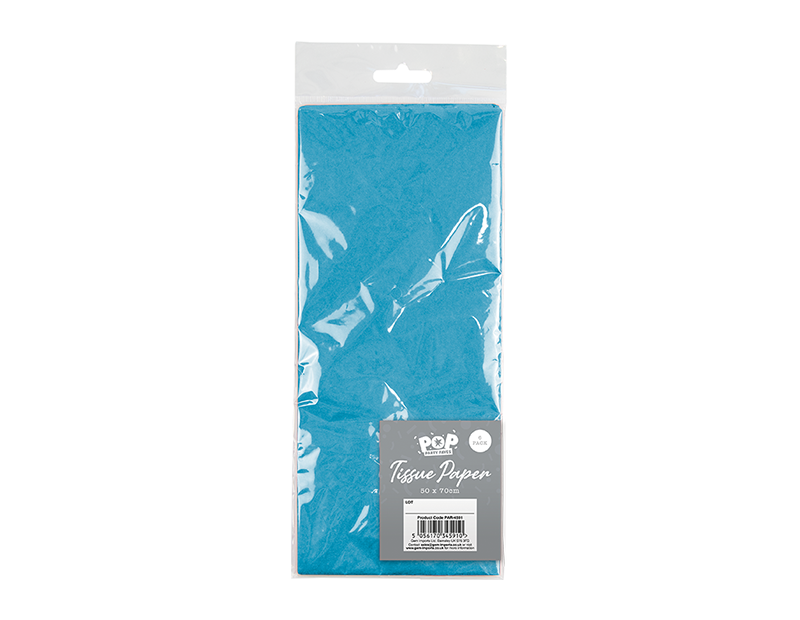 6 SHEETS - TISSUE PAPER LARGE ACID FREE QUALITY SHEETS BIO 50x70 GIFT WRAPPING