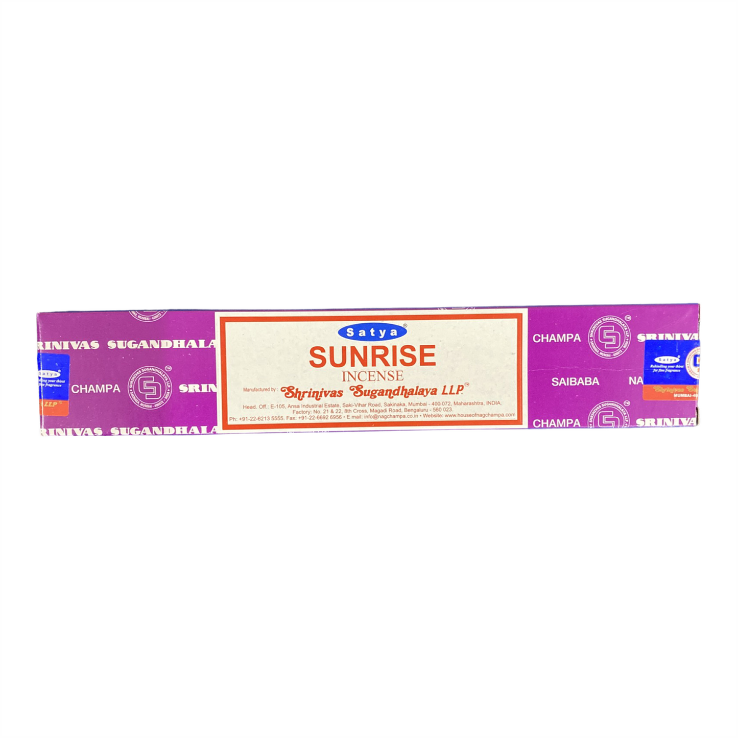 4 or 12 Pack Box Satya Genuine Nag Champa Incense Sticks Joss (Mixed Scents)