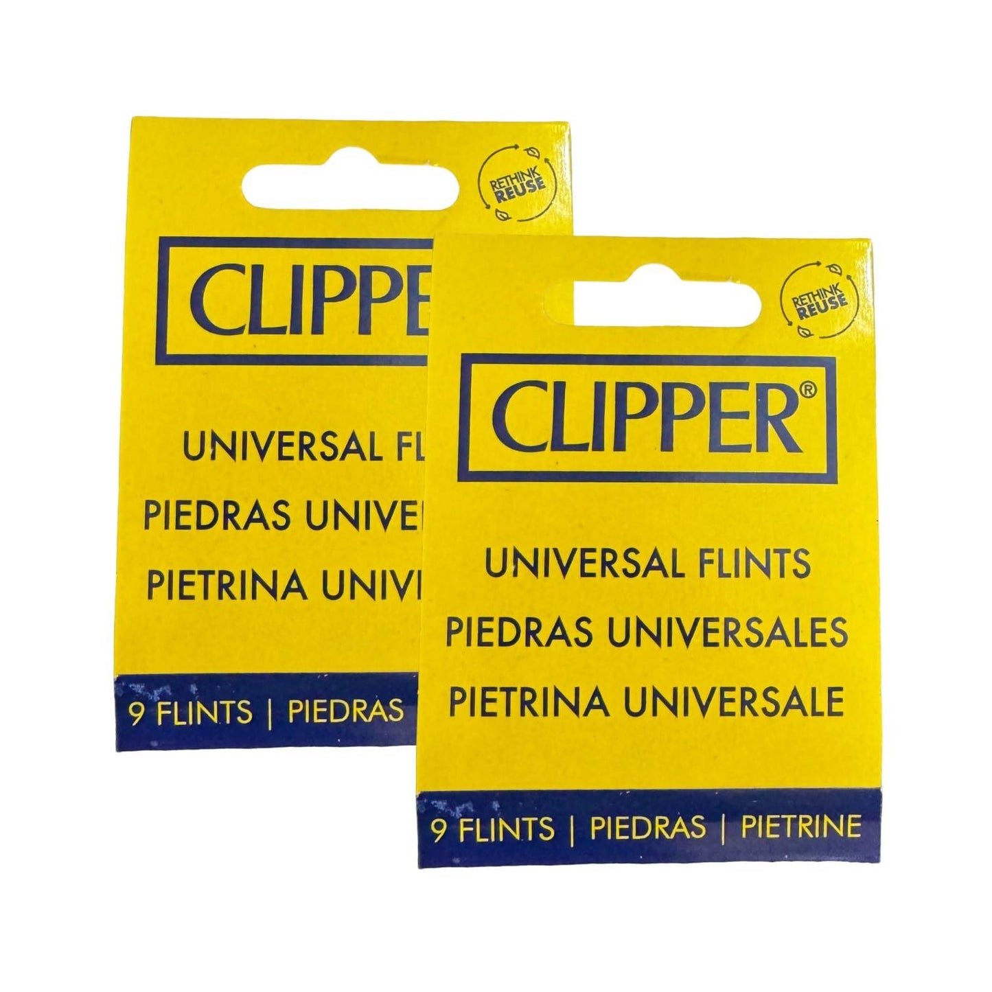 18 x Clipper lighter flints (2 Pack of 9 Flints)