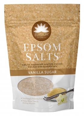 3 x Elysium Spa Epsom Bath Salts Natural Magnesium Sulphate Relax Muscle Pain