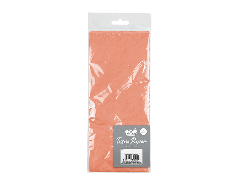 6 SHEETS - TISSUE PAPER LARGE ACID FREE QUALITY SHEETS BIO 50x70 GIFT WRAPPING