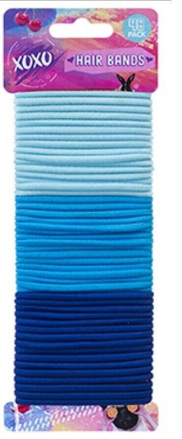 48 THICK Hair Bands Elastics Bobbles Girls Kids School Ponies Ties UK Quality