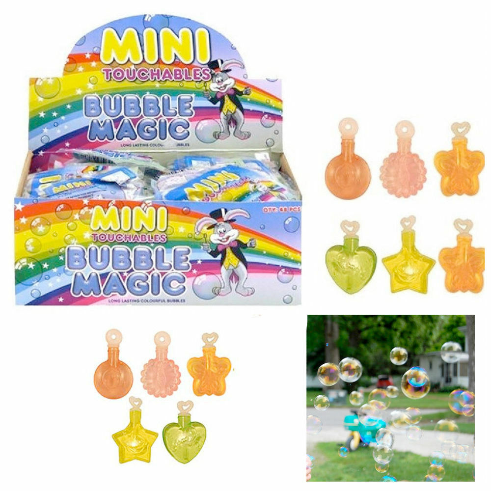 Children's Mini Touchable Bubbles Toys Boys Girls Birthday Party Bag Fillers