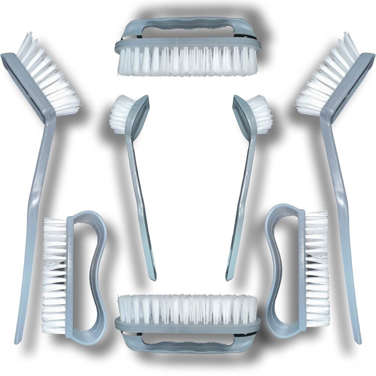 8x Dish Brush Set Washing Up Scrubber Dish Bowl Clean Scrubbing Kitchen Brush