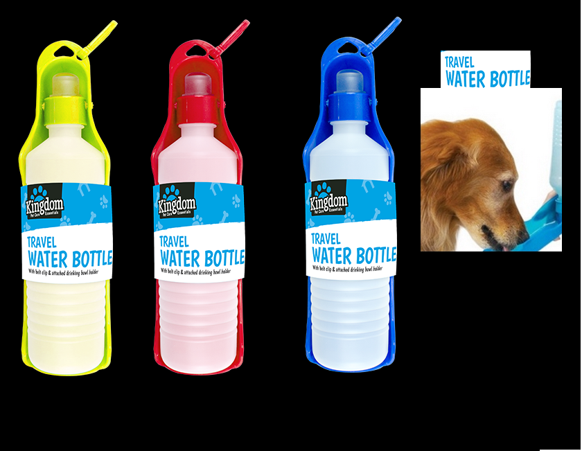 Pet Travel Water Drink Bottle Foldable Portable Dog Cat Outdoor Feeder Cup 500ml