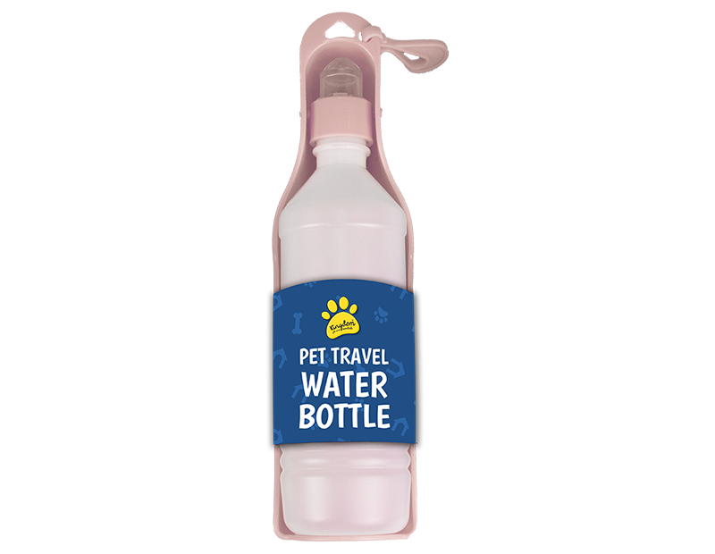 Pet Travel Water Drink Bottle Foldable Portable Dog Cat Outdoor Feeder Cup 500ml