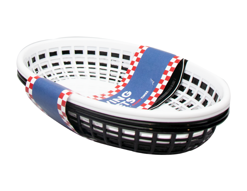8X Serving Baskets Snacks Chip Food French Fries Dish BBQ Party Restaurant Style