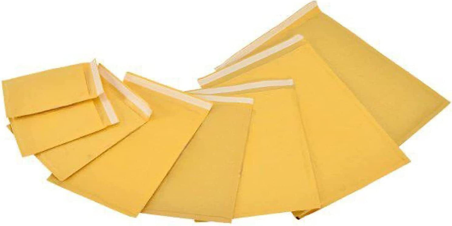 Gold Arofol Postal Wrap Bubble Padded Shipping Large Bags Envelopes Mailers UK